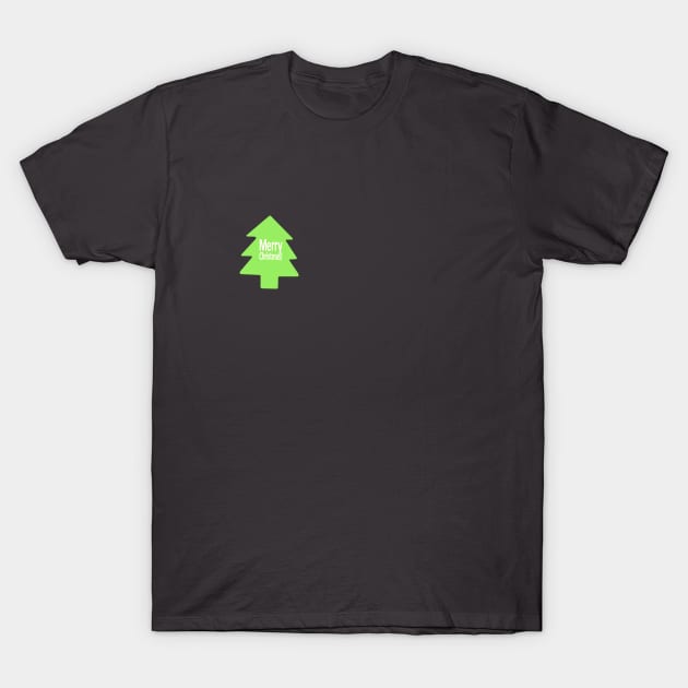 christmas tree - green T-Shirt by persa